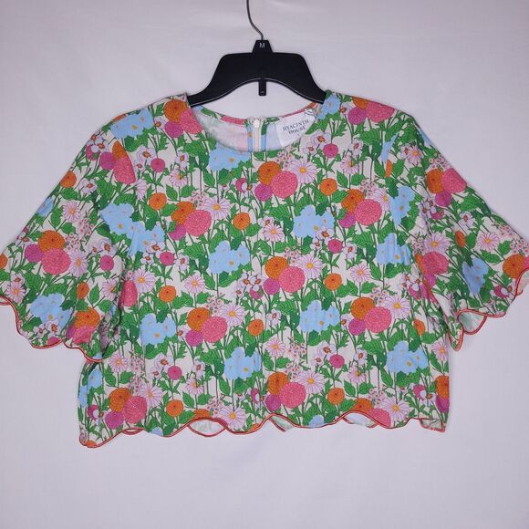 Floral Green Blouse - Picture 1 of 11